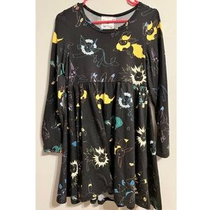 Pokemon Eevee Evolutions long sleeve medium dress. JapanLA for Pokemon.